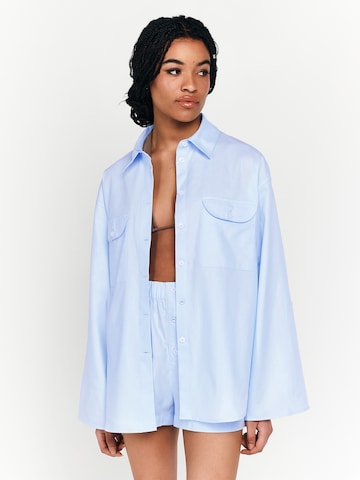 Lezu Blouse 'Brigitte' in Blue: front