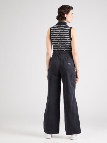 Tommy Jeans - Pierna ancha Vaquero 'CLAIRE' en negro