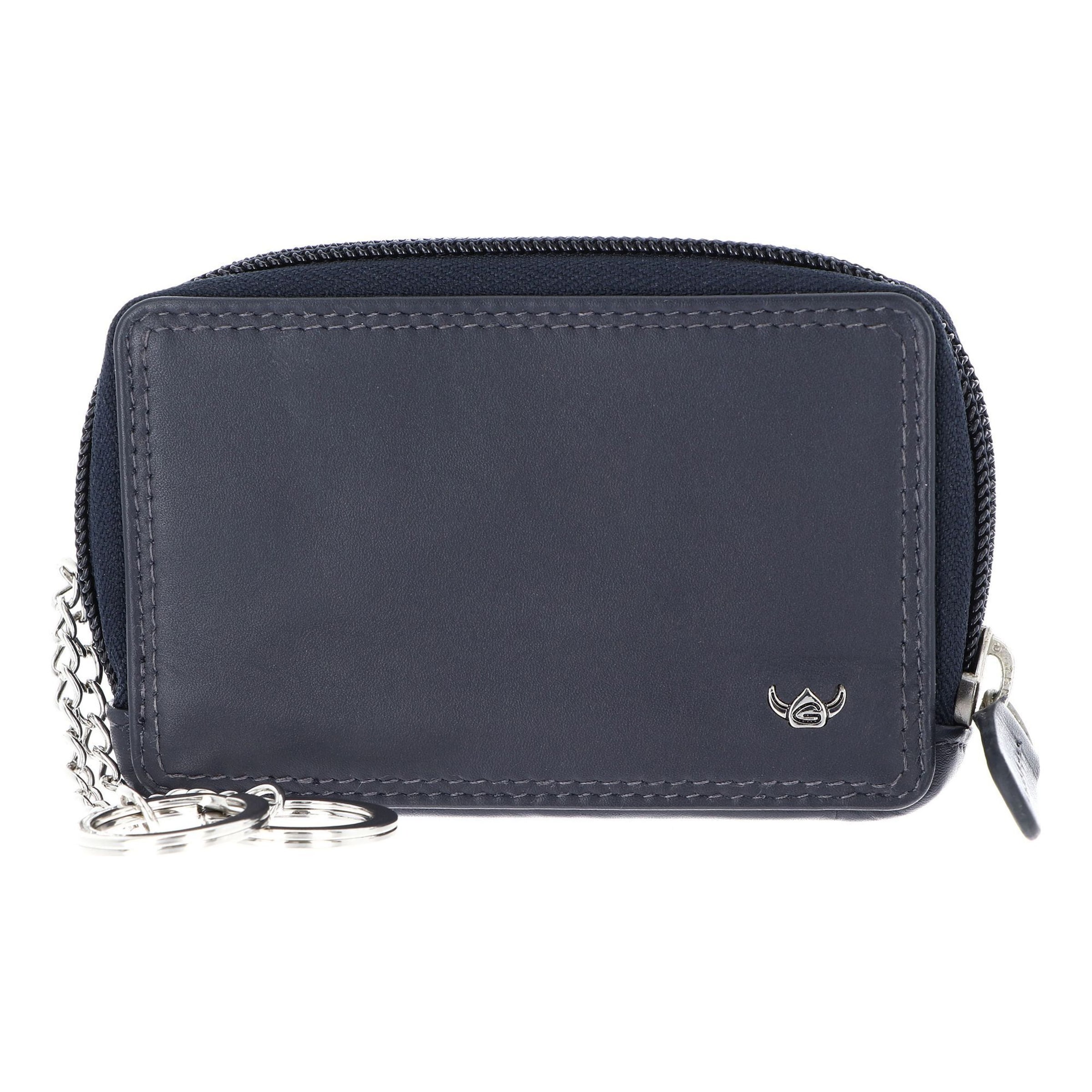 GOLDEN HEAD Key ring 'Polo' in Blue: front