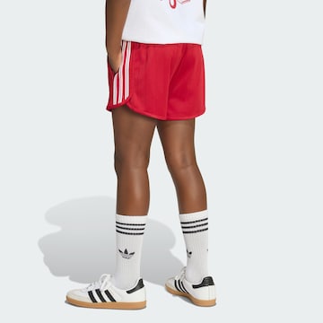 ADIDAS ORIGINALS Loose fit Trousers in Red