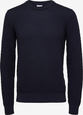 SELECTED HOMME Sweater 'Remy' in Blue: front