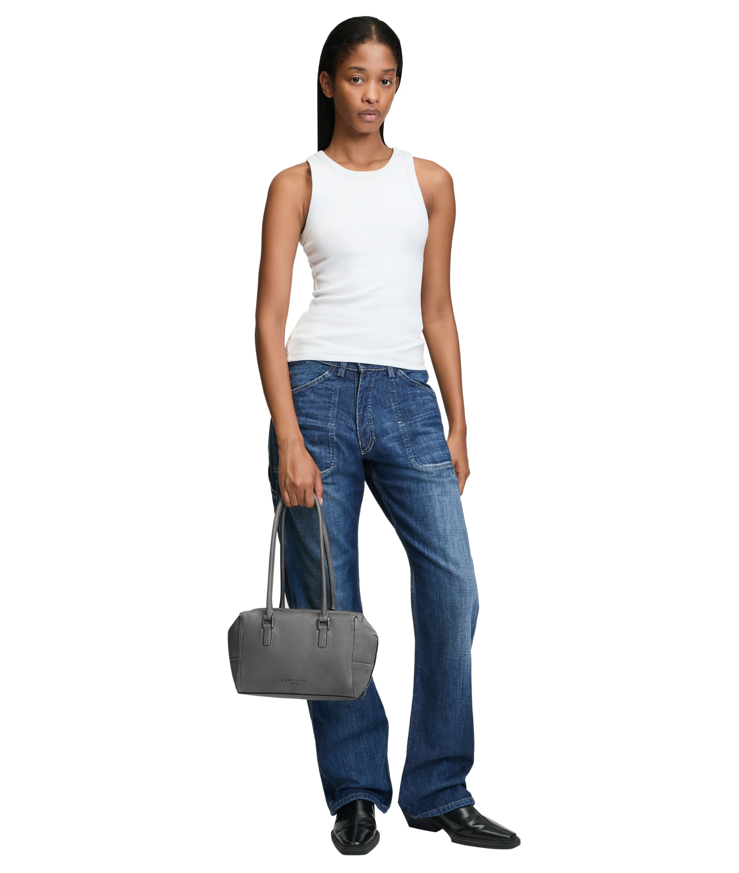 Liebeskind Berlin Τσάντα ώμου 'Kayla' σε γκρι