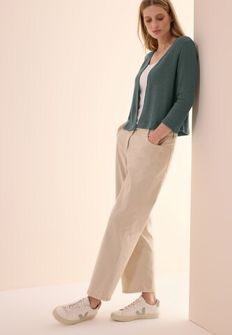 CECIL Strickjacke 'Ajour' in Grün