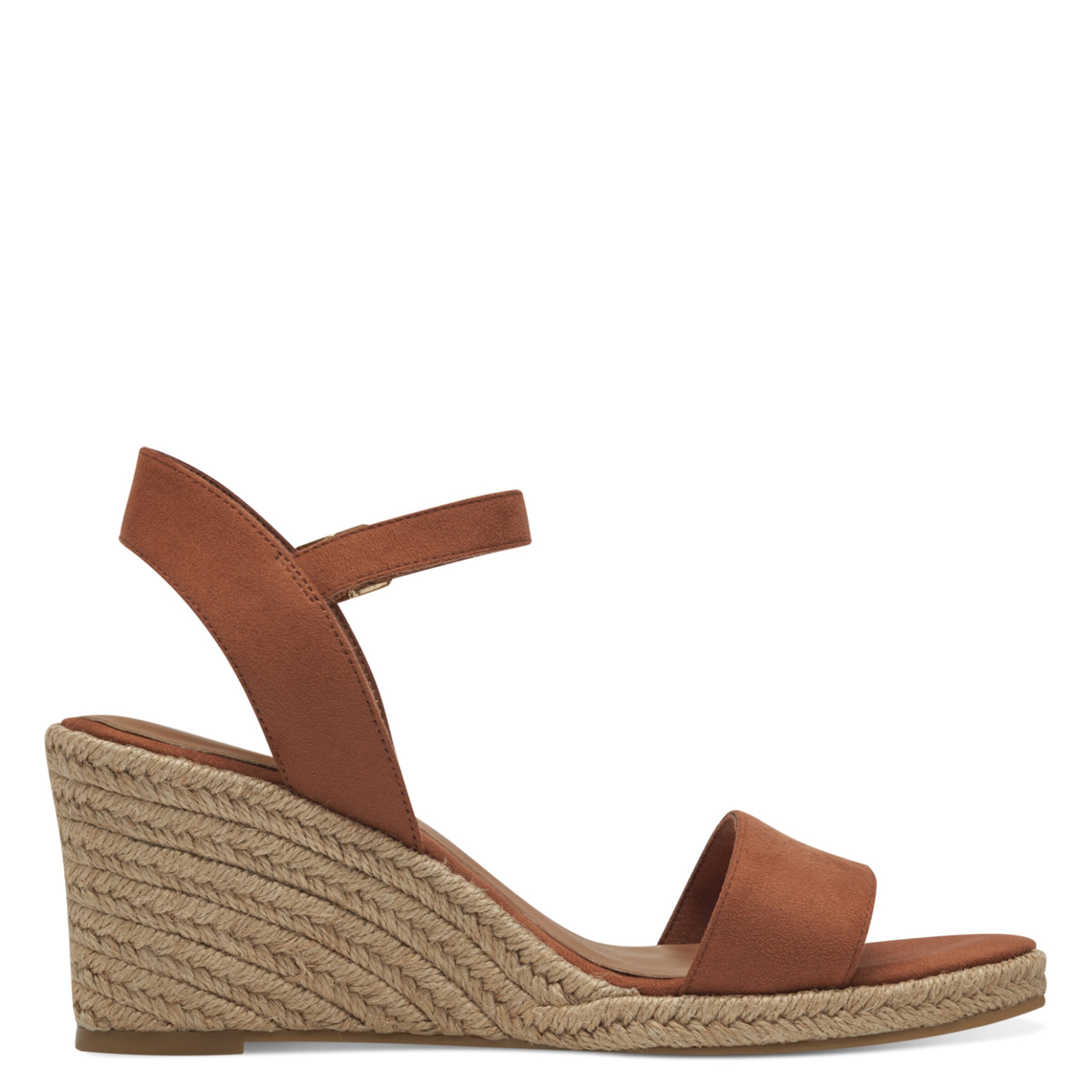 Tamaris Sandały z rzemykami w kolorze brązowy