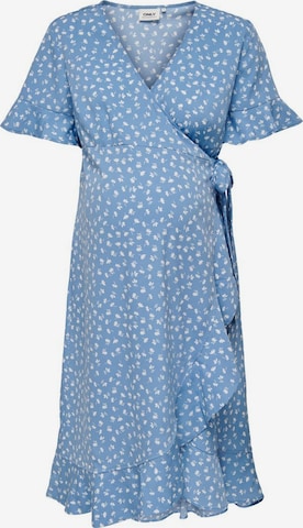 Robe 'Olivia' Only Maternity en bleu : devant