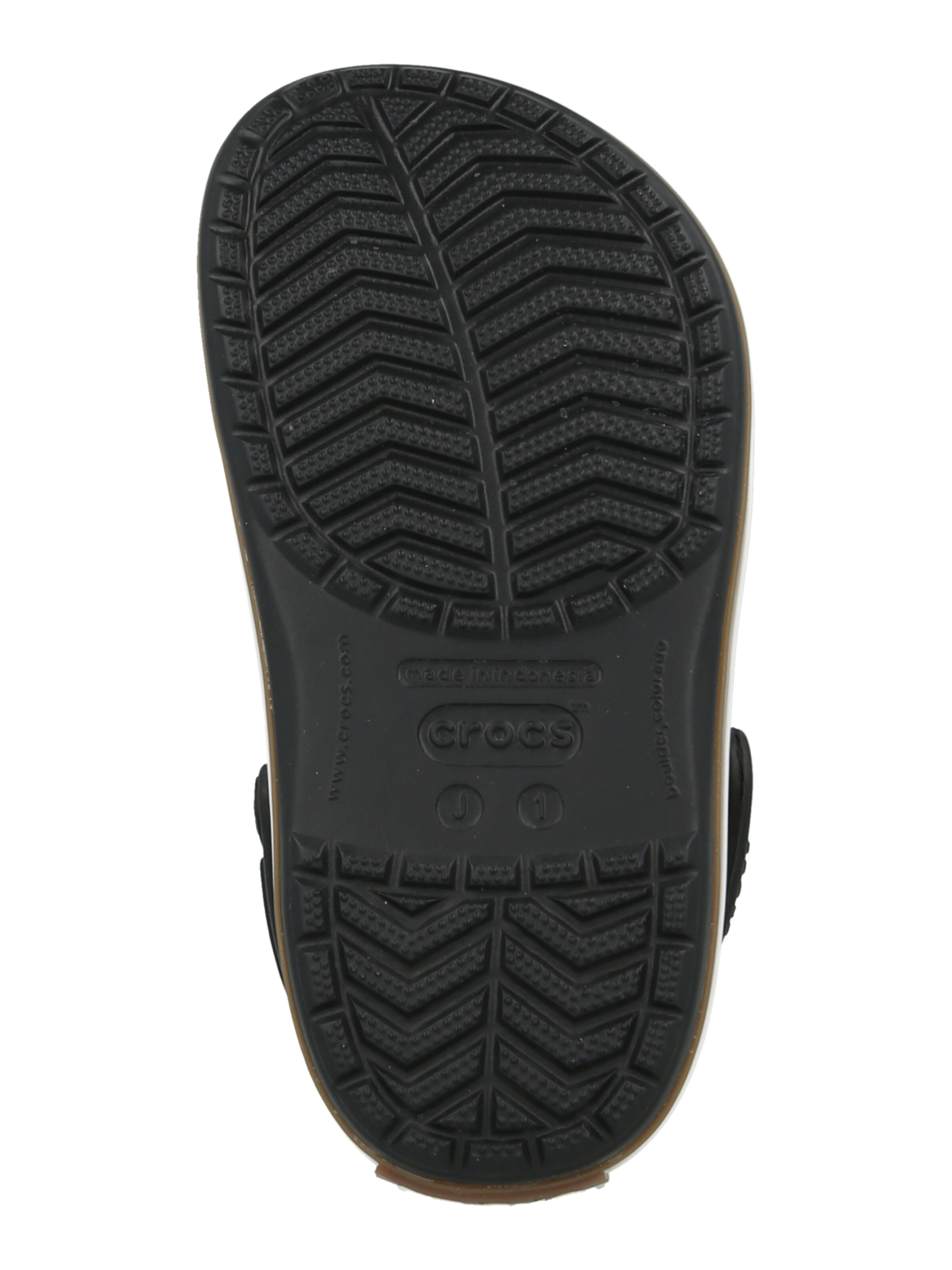 Crocs Ανοικτά παπούτσια 'Crocband' σε μαύρο