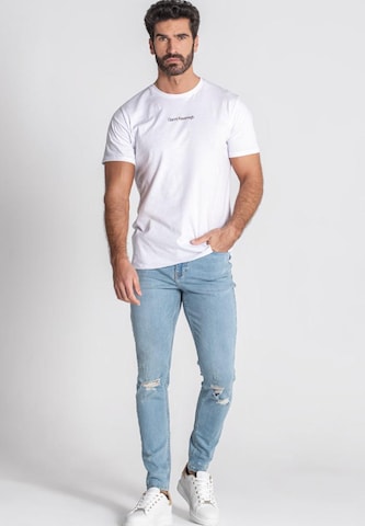 Coupe slim Jean 'Geri' Gianni Kavanagh en bleu