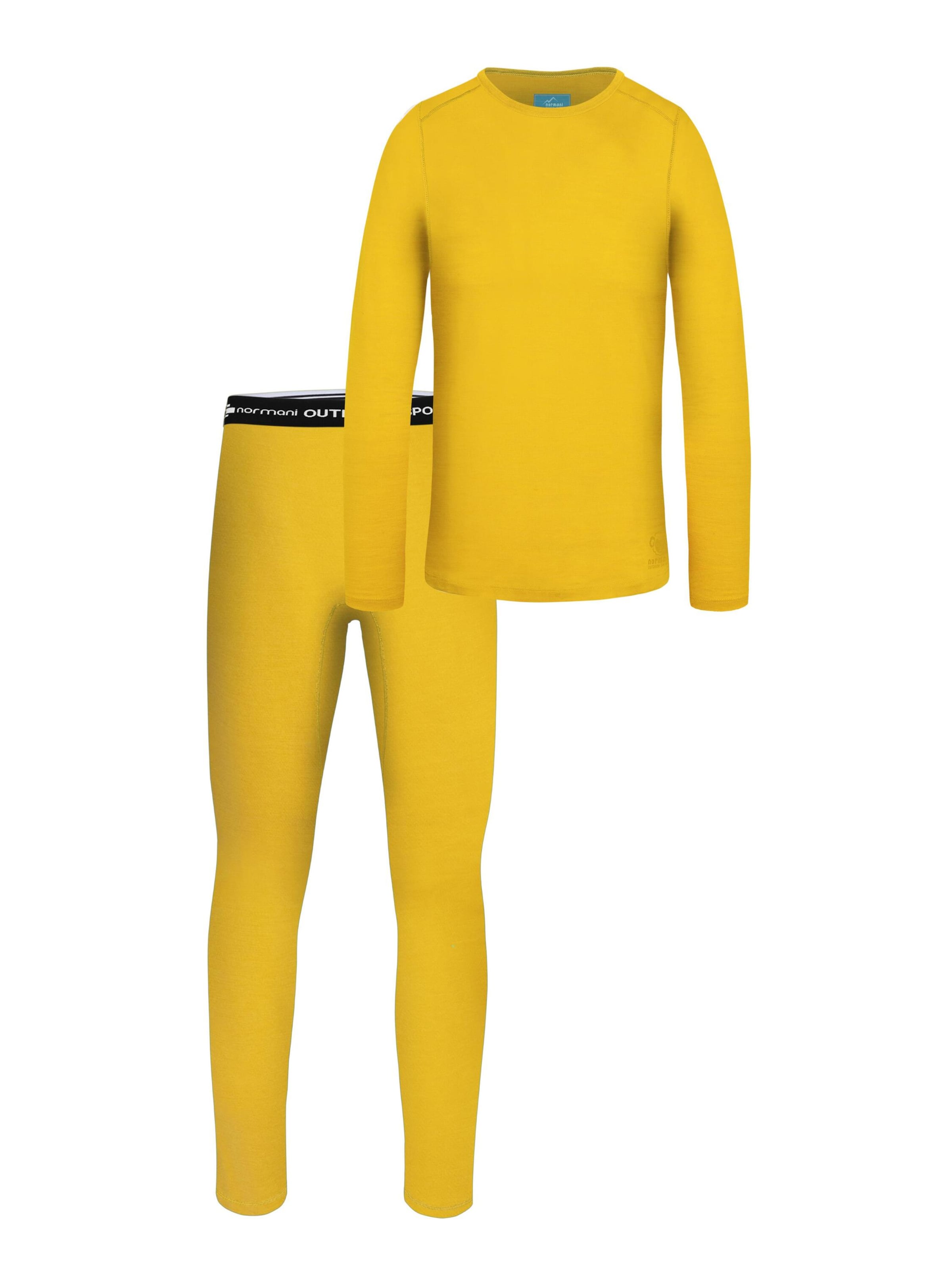 normani Underwear set in Yellow: front