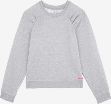 Sweat-shirt Scalpers en argent : devant