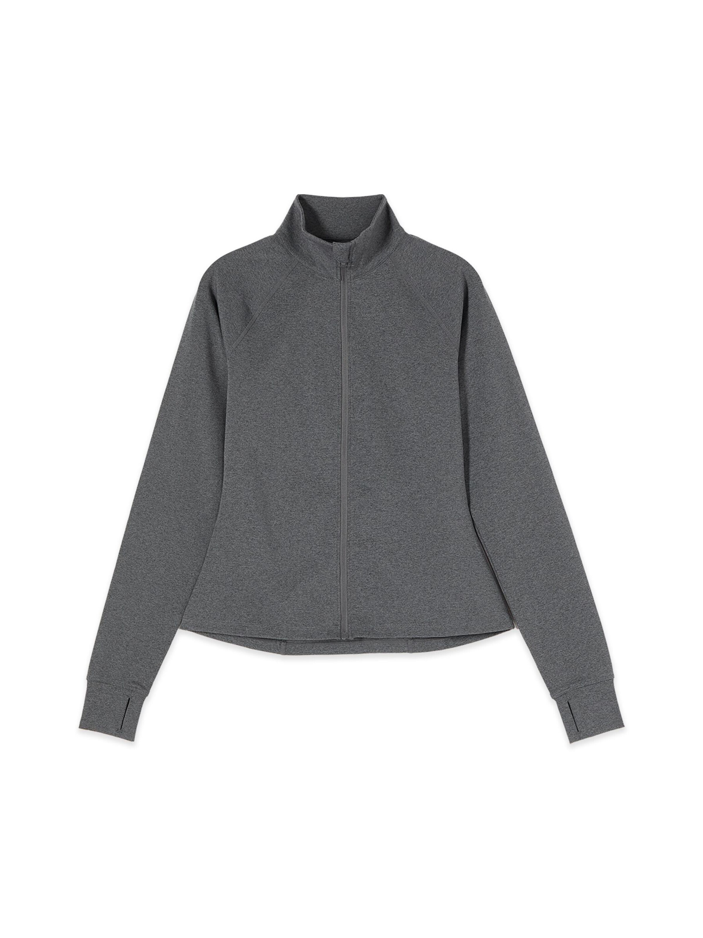Veste de survêtement oltre en gris : devant