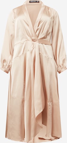 Robe-chemise Nasty Gal Plus en rose : devant