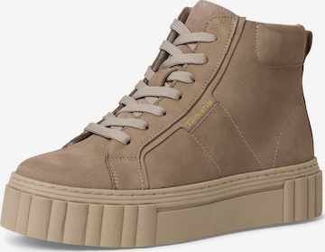 TAMARIS - Botines con cordones en gris: frente