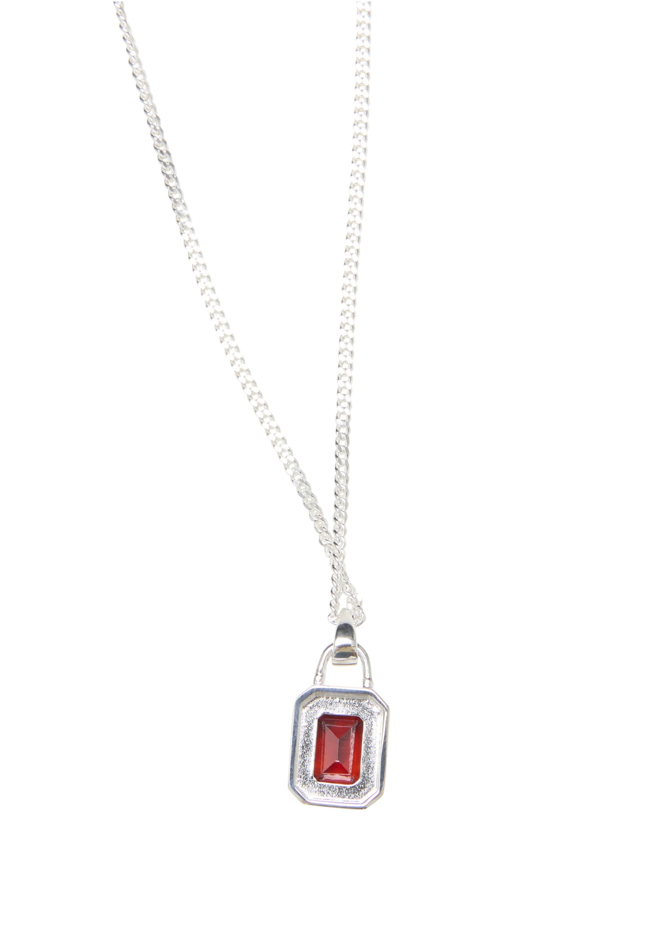 Commen Lines Necklace in Silver
