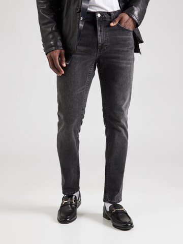 Nudie Jeans Co Regular Jeans 'Lean Dean' i svart: framsida