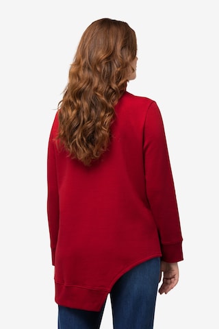 Sweat-shirt Ulla Popken en rouge