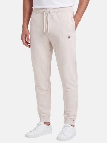 U.S. POLO ASSN. Tapered Hose in Beige: Vorderseite