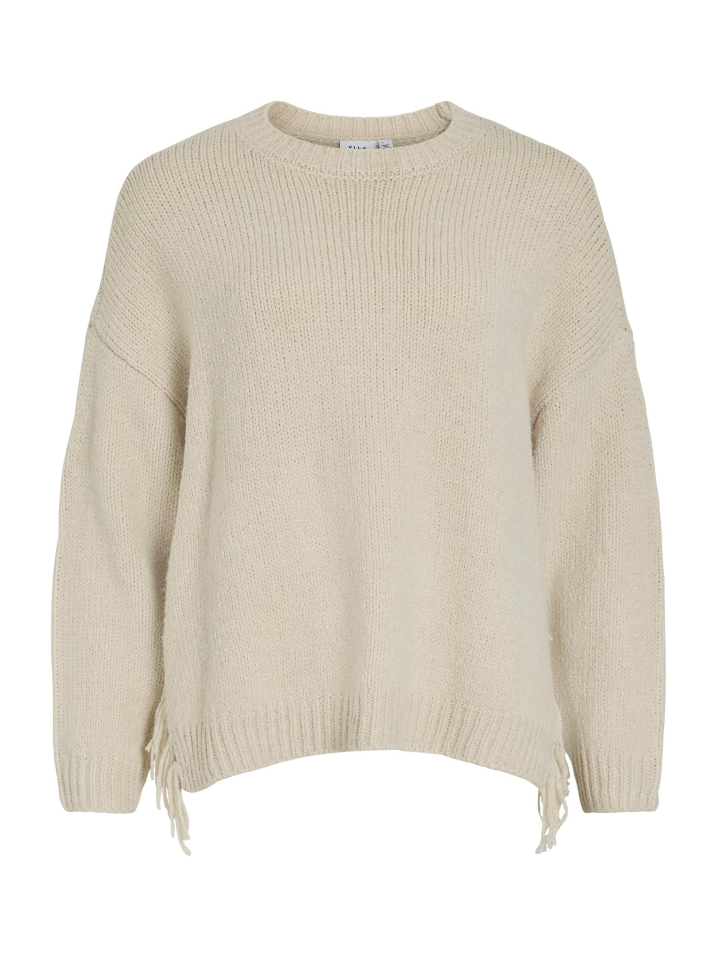 Pull-over 'VIBita' VILA en beige : devant