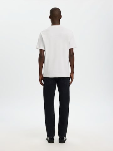 SELECTED - Camiseta 'SLHSpencer' en blanco