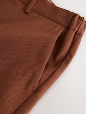 Next Slim fit Chino trousers in Brown