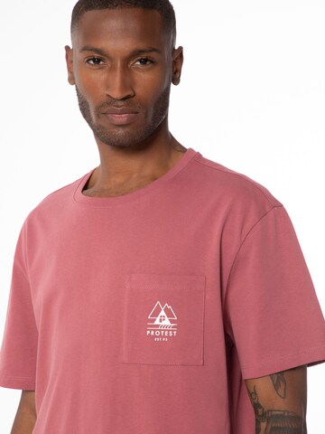 PROTEST Shirt 'ISIAH' in Rood