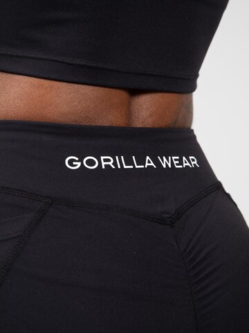 Gorilla Wear Slimfit Sportbroek in Zwart