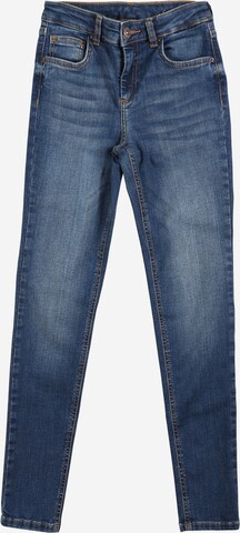 Pieces Kids Regular Jeans in Blue: front