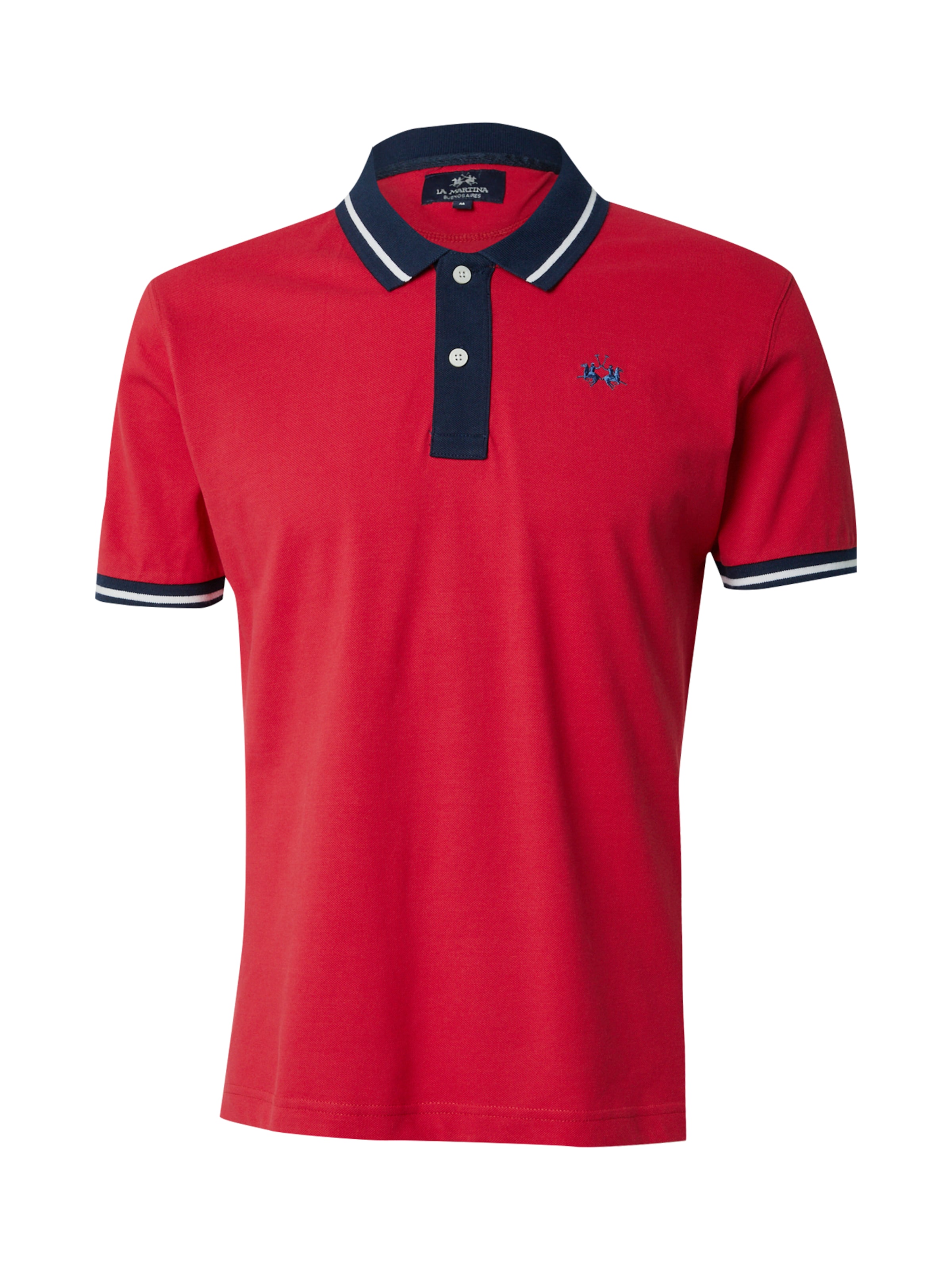 La Martina Tričko - Červená: predná strana