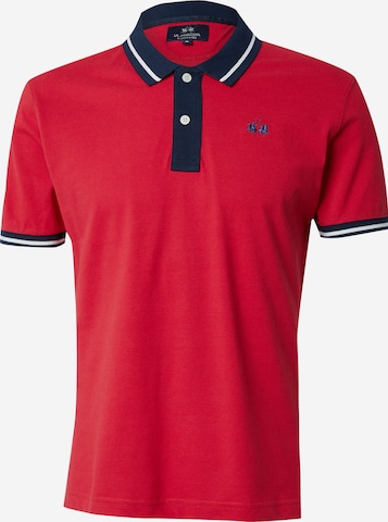 T-Shirt La Martina en rouge : devant