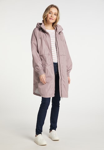 Manteau mi-saison DreiMaster Maritim en rose