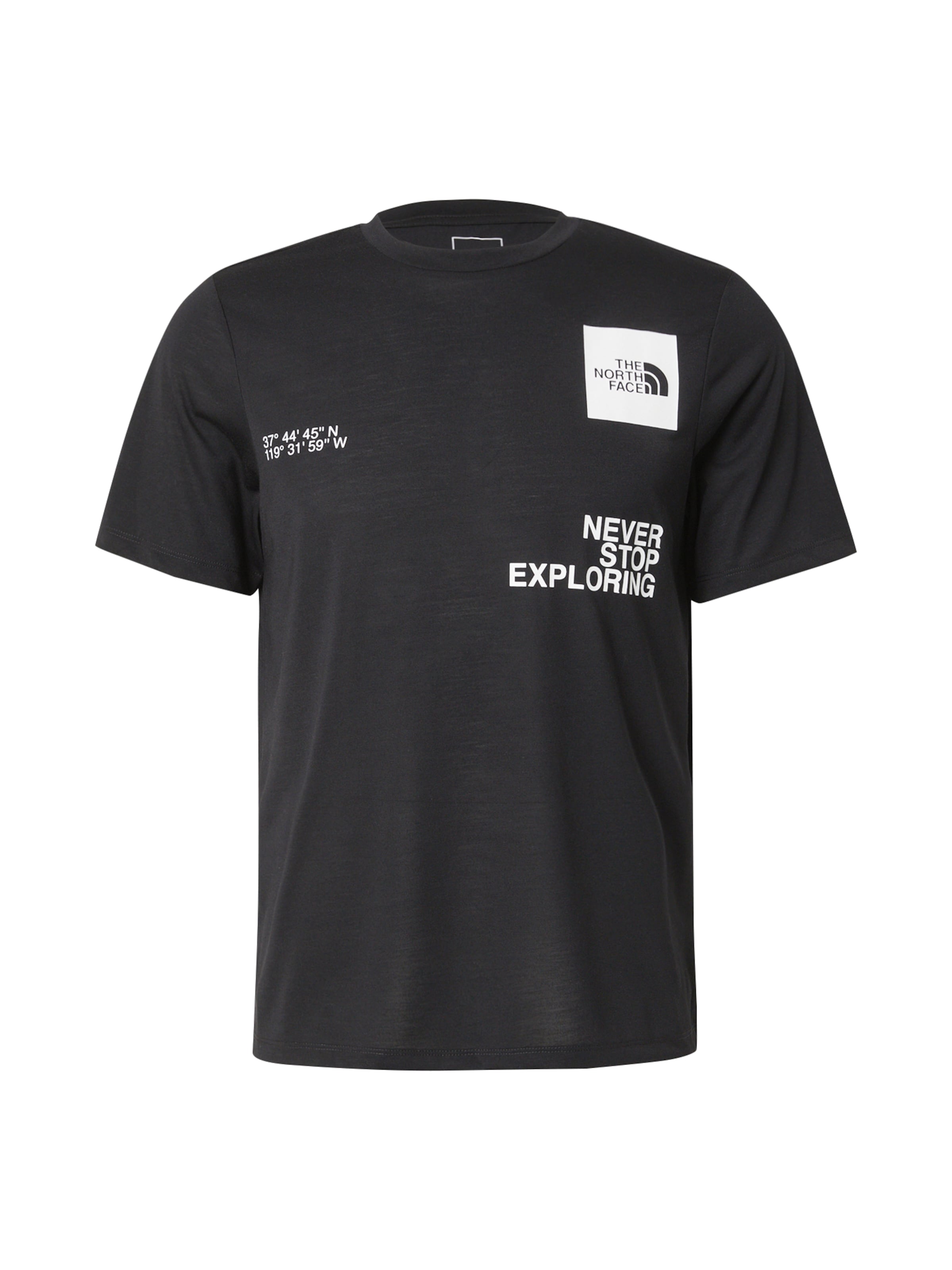 THE NORTH FACE Funkcionális felső 'MOUNTAIN FOUNDATION COORDINATES' - fekete: elől