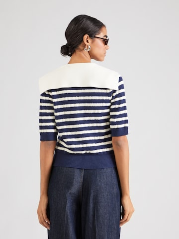 Rich & Royal Pletena jopa | modra barva