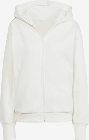 ADIDAS SPORTSWEAR Bluza rozpinana sportowa 'ALL SZN' w kolorze biały: przód