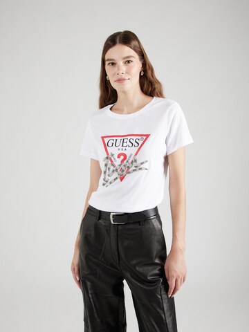 GUESS T-Shirt in Weiß: Vorderseite