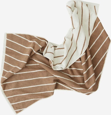 OYOY LIVING DESIGN Håndklæde 'Raita' i brun: forside