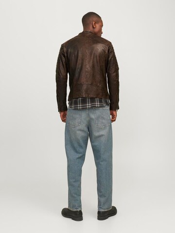 JACK & JONES Демисезонная куртка 'Richard' в Коричневый