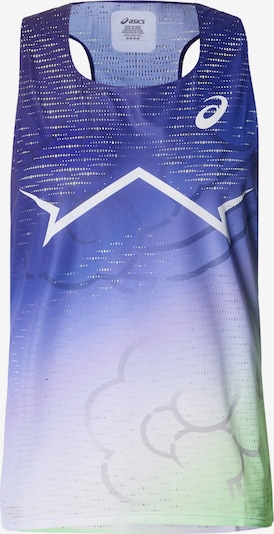 ASICS Toiminnallinen paita 'METASPEED SINGLET' värissä laivastonsininen / vaaleanvihreä / vaaleanvioletti / valkoinen, Tuotenäkymä