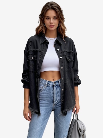 Yesfashion Between-Season Jacket in Black