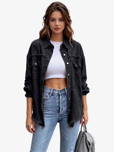 Yesfashion Between-Season Jacket in S in Black, Item view
