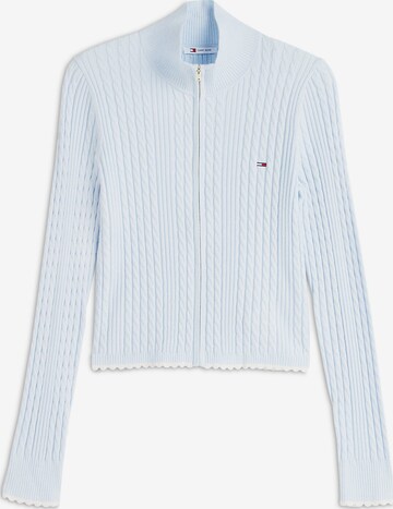 mėlyna Tommy Jeans Kardiganas: priekis