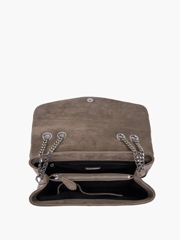 La Carrie Schultertasche in Beige