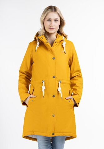 Manteau fonctionnel ICEBOUND en jaune : devant