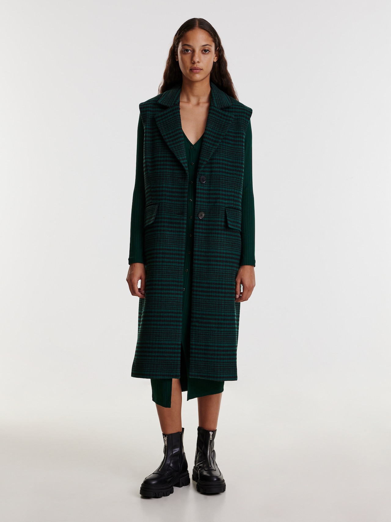 EDITED Gilet 'Sanya' verde