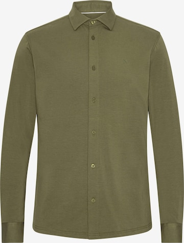 Clean Cut Copenhagen Hemd in Grün: Vorderseite