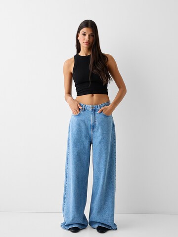 Bershka Top in Schwarz