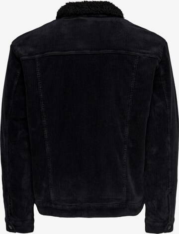 Only & Sons Between-Season Jacket 'Louis' in Black
