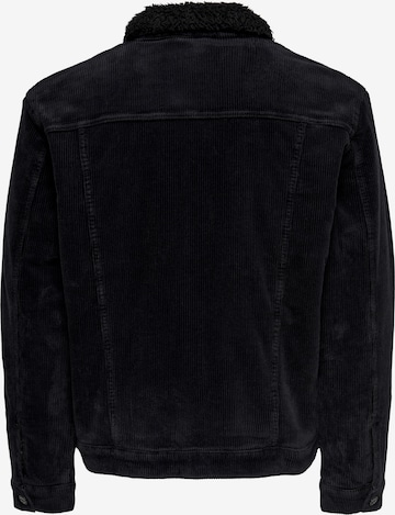 Only & Sons Prehodna jakna 'Louis' | črna barva