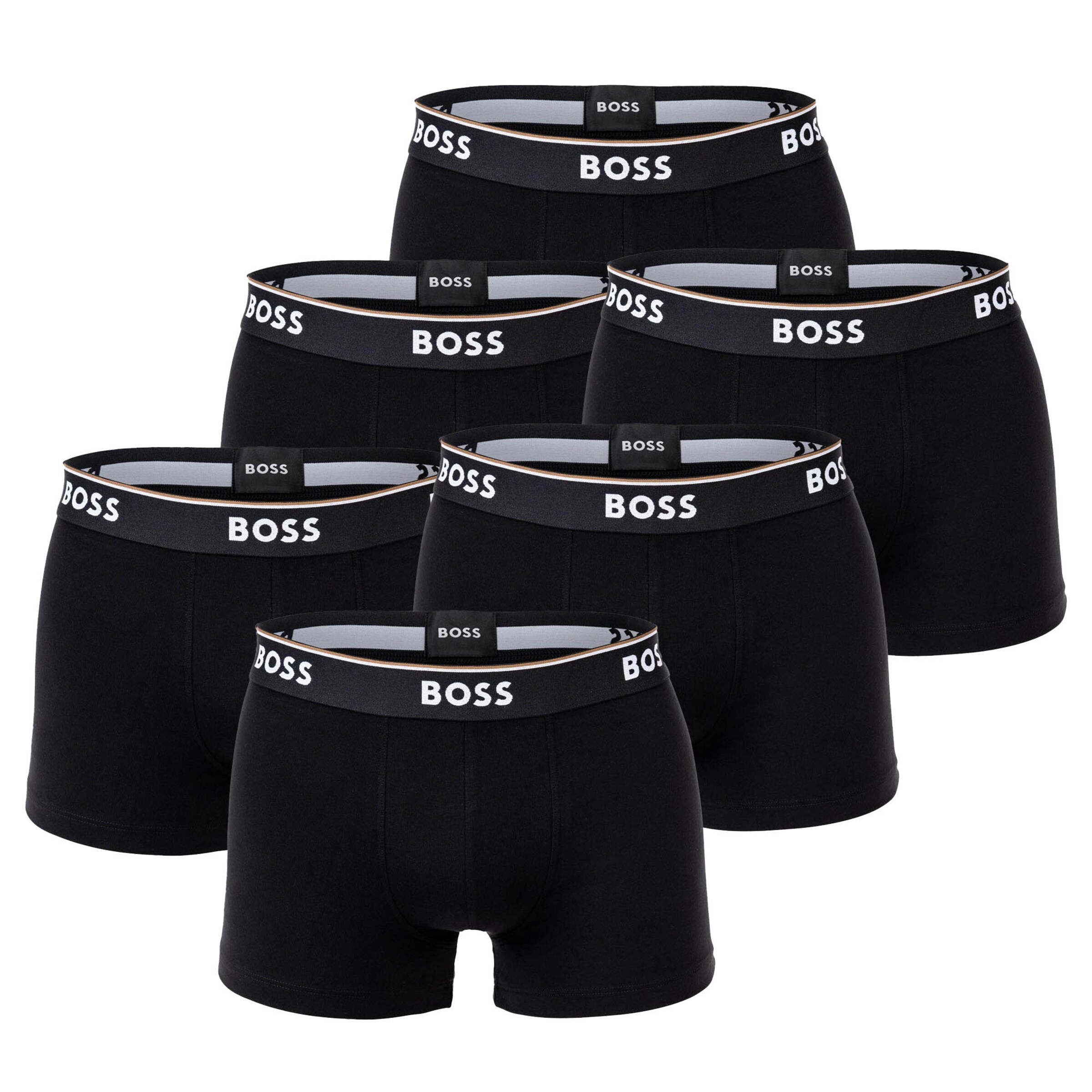Boxer di BOSS in nero: frontale