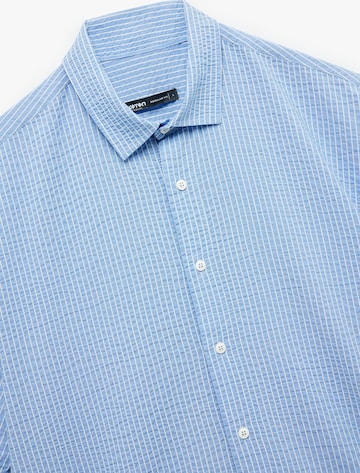 Koton Comfort fit Button Up Shirt in Blue