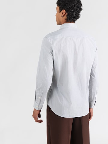 Regular fit Camicia business di Marc O'Polo in grigio