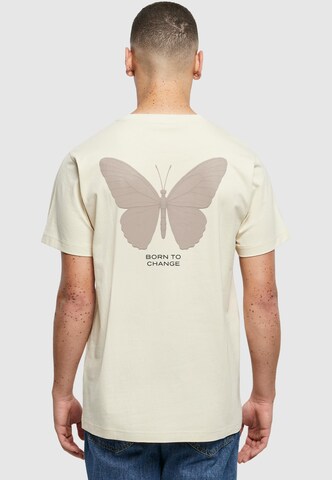 Mister Tee Bluser & t-shirts 'Born To Change' i beige: forside